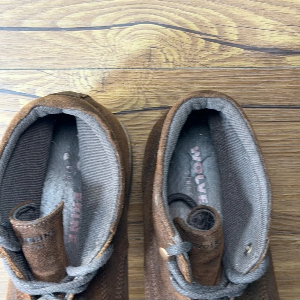 Wolverine Cort Chukka Leather Boots‎ Men’s Size 12 Lace Up Shoes